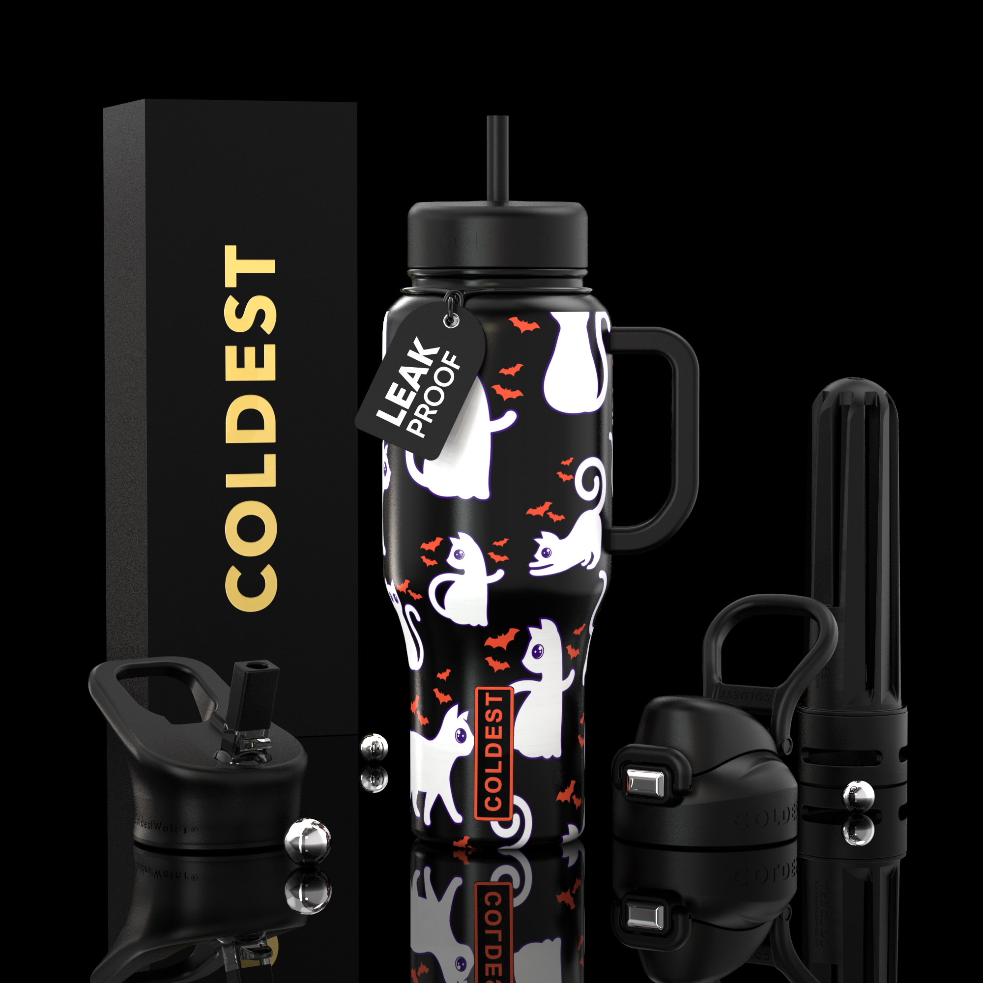 COLDEST 36oz Limitless Ultra V8 Hydration Bottle