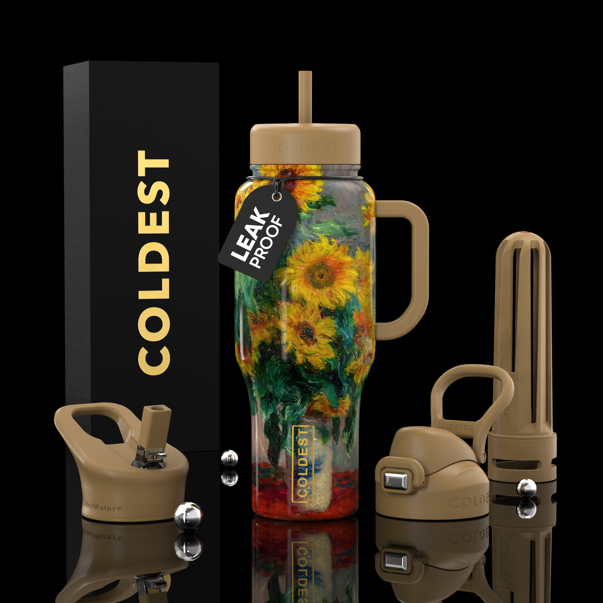 COLDEST 36oz Limitless Ultra V8 Hydration Bottle