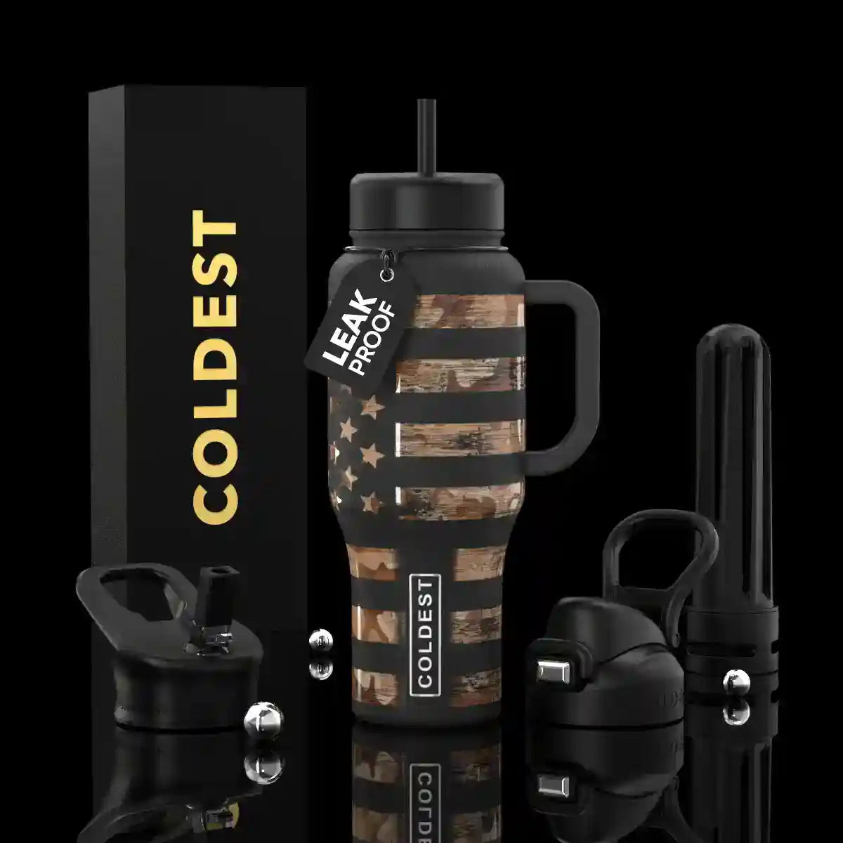 COLDEST 36oz Limitless Ultra V8 Hydration Bottle