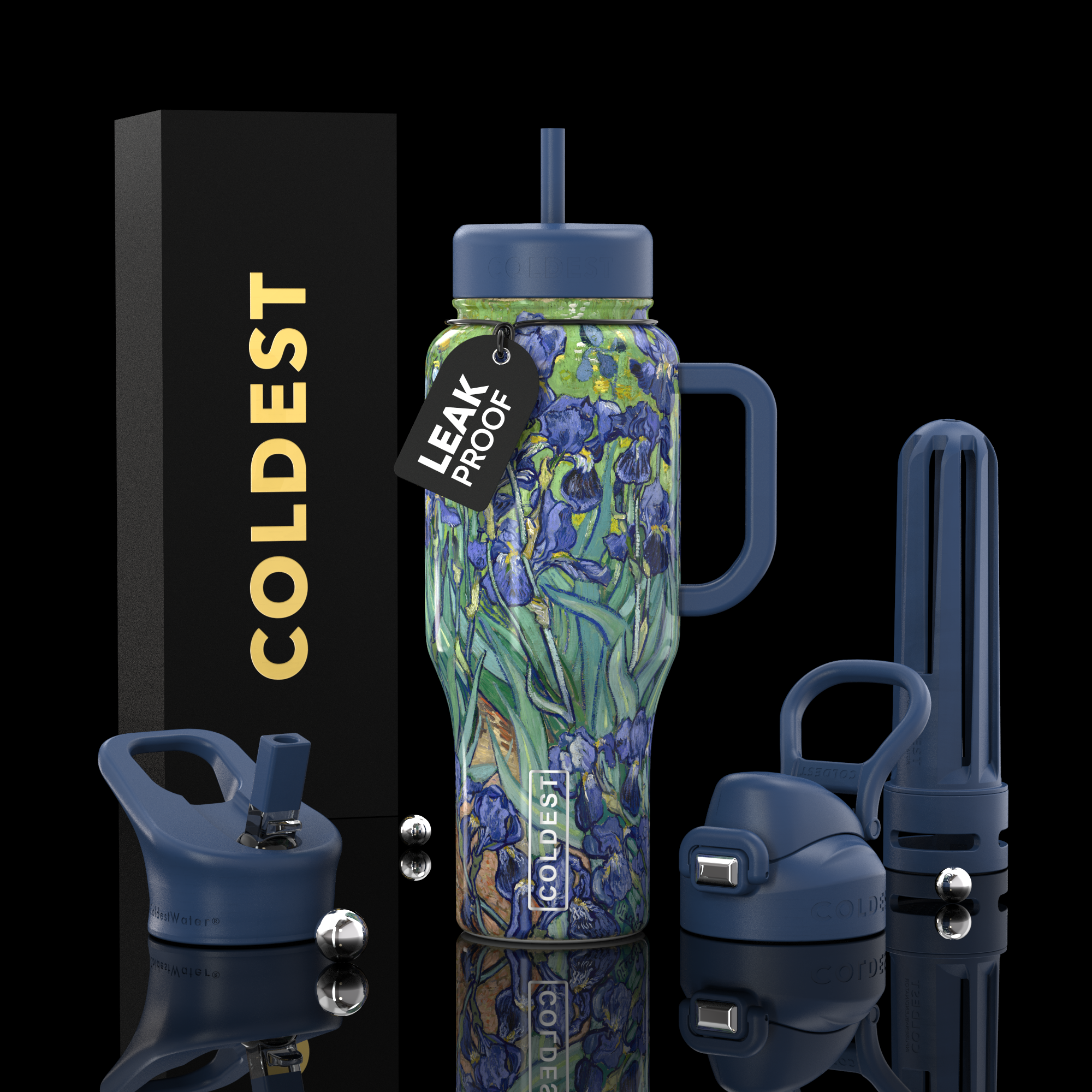 COLDEST 36oz Limitless Ultra V8 Hydration Bottle
