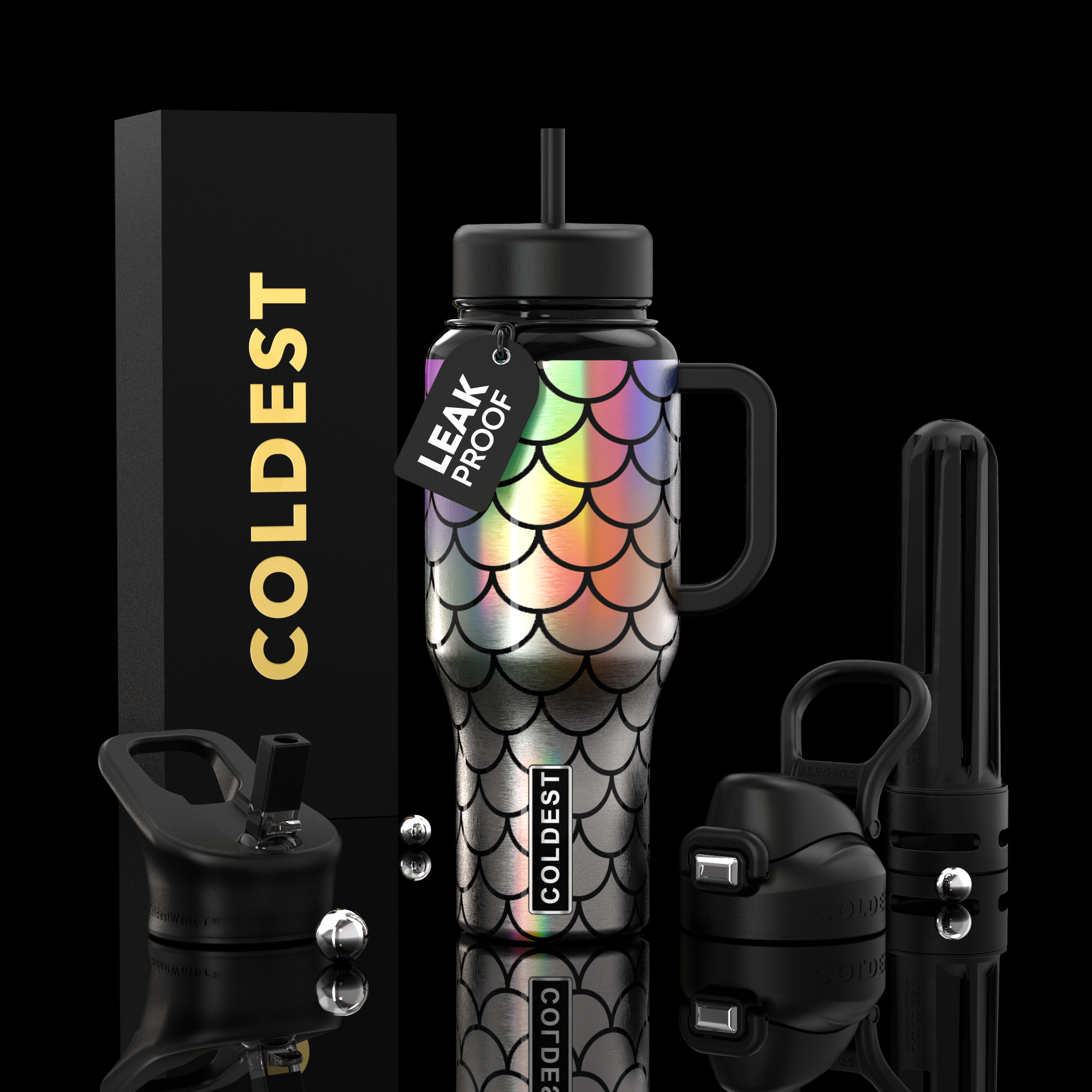 COLDEST 36oz Limitless Ultra V8 Hydration Bottle