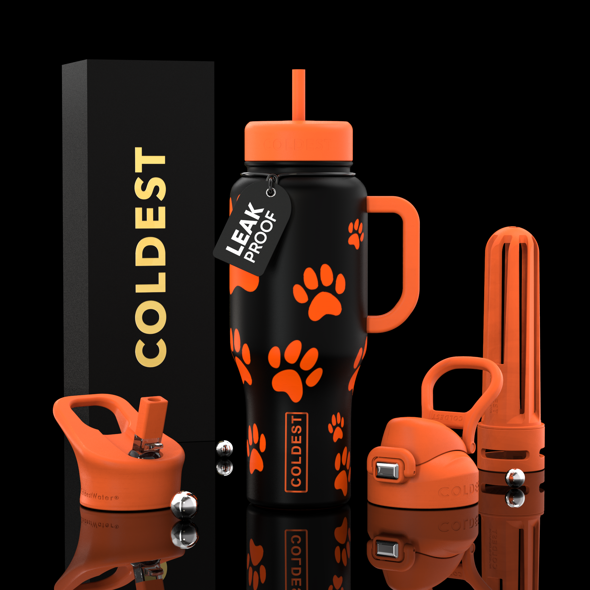 COLDEST 36oz Limitless Ultra V8 Hydration Bottle