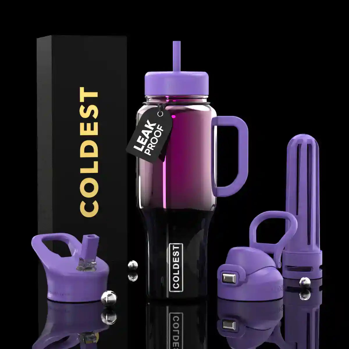 COLDEST 36oz Limitless Ultra V8 Hydration Bottle