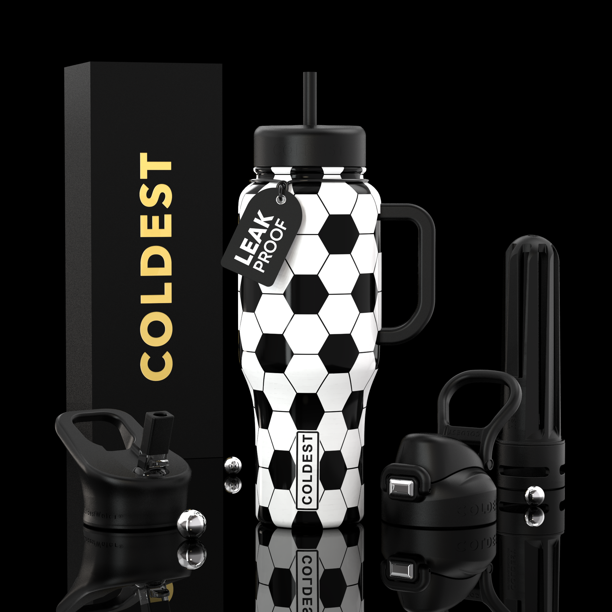 COLDEST 36oz Limitless Ultra V8 Hydration Bottle
