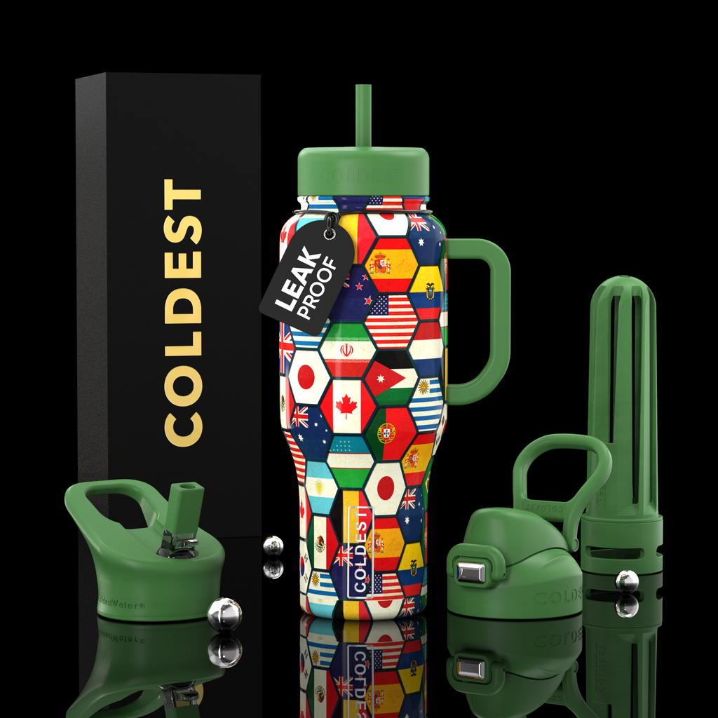 COLDEST 36oz Limitless Ultra V8 Hydration Bottle