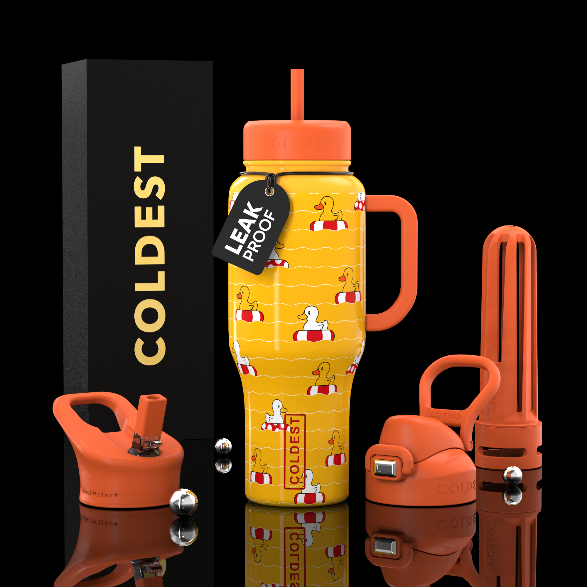 COLDEST 36oz Limitless Ultra V8 Hydration Bottle