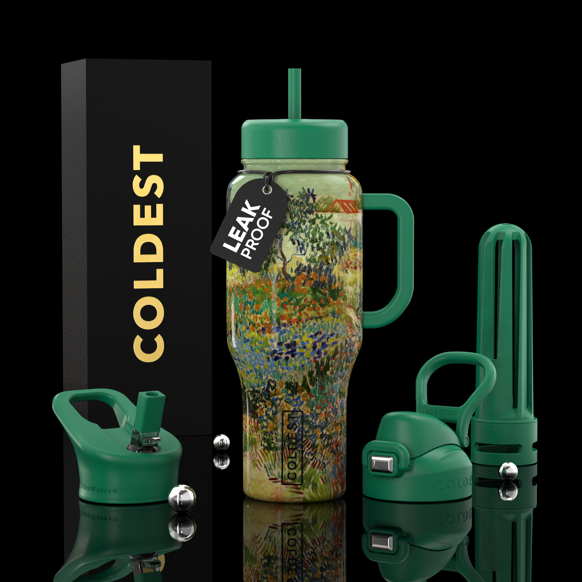 COLDEST 36oz Limitless Ultra V8 Hydration Bottle