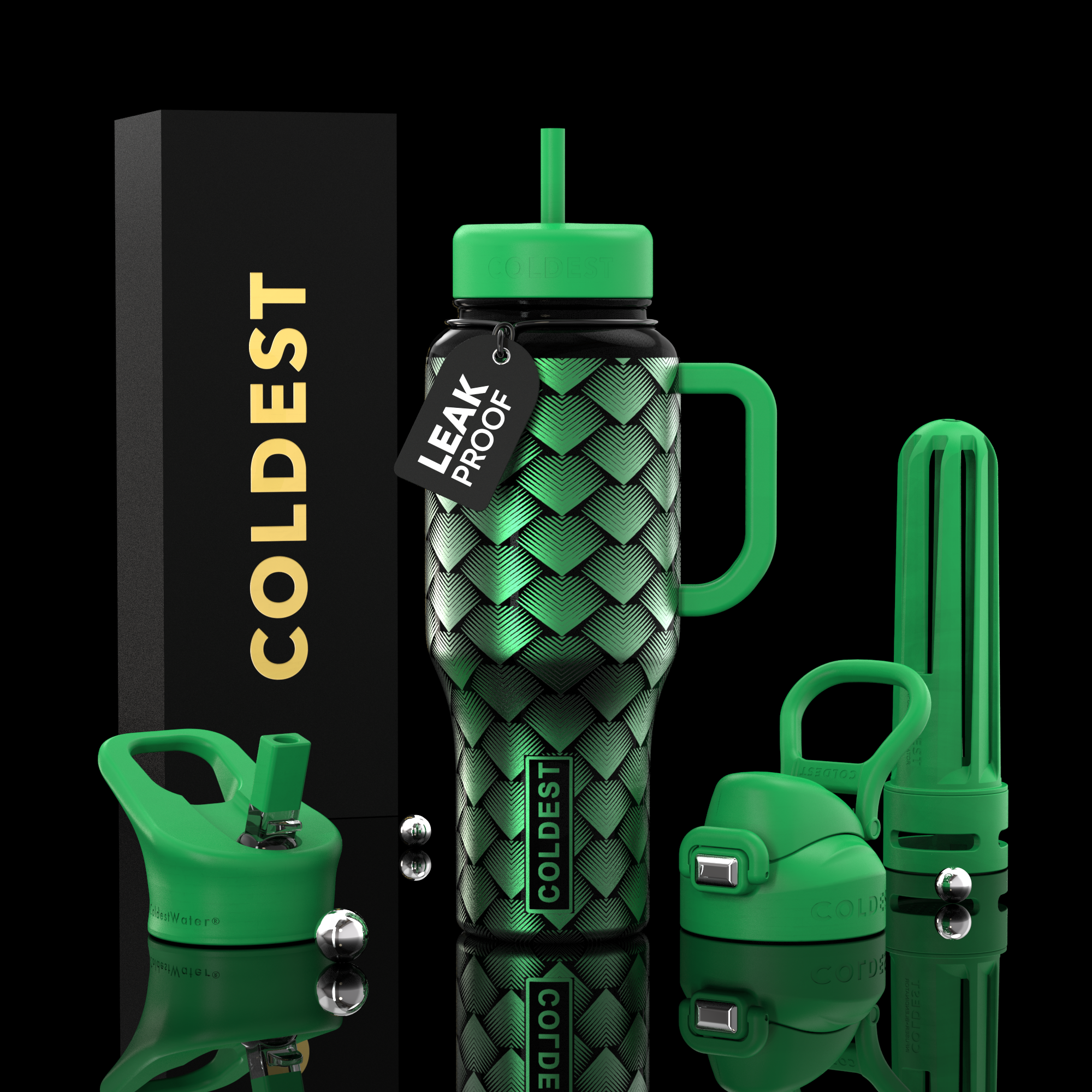 COLDEST 36oz Limitless Ultra V8 Hydration Bottle