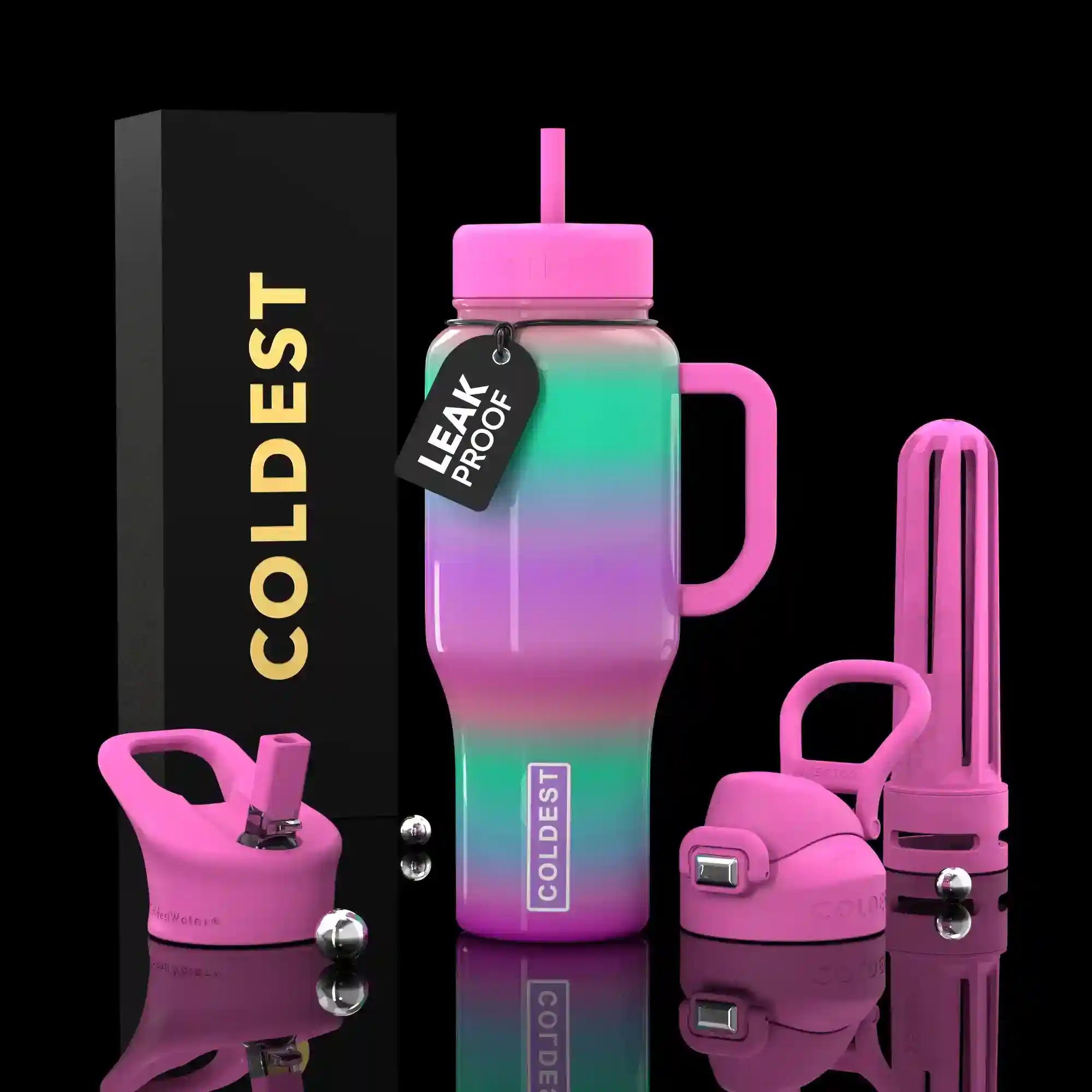 COLDEST 36oz Limitless Ultra V8 Hydration Bottle