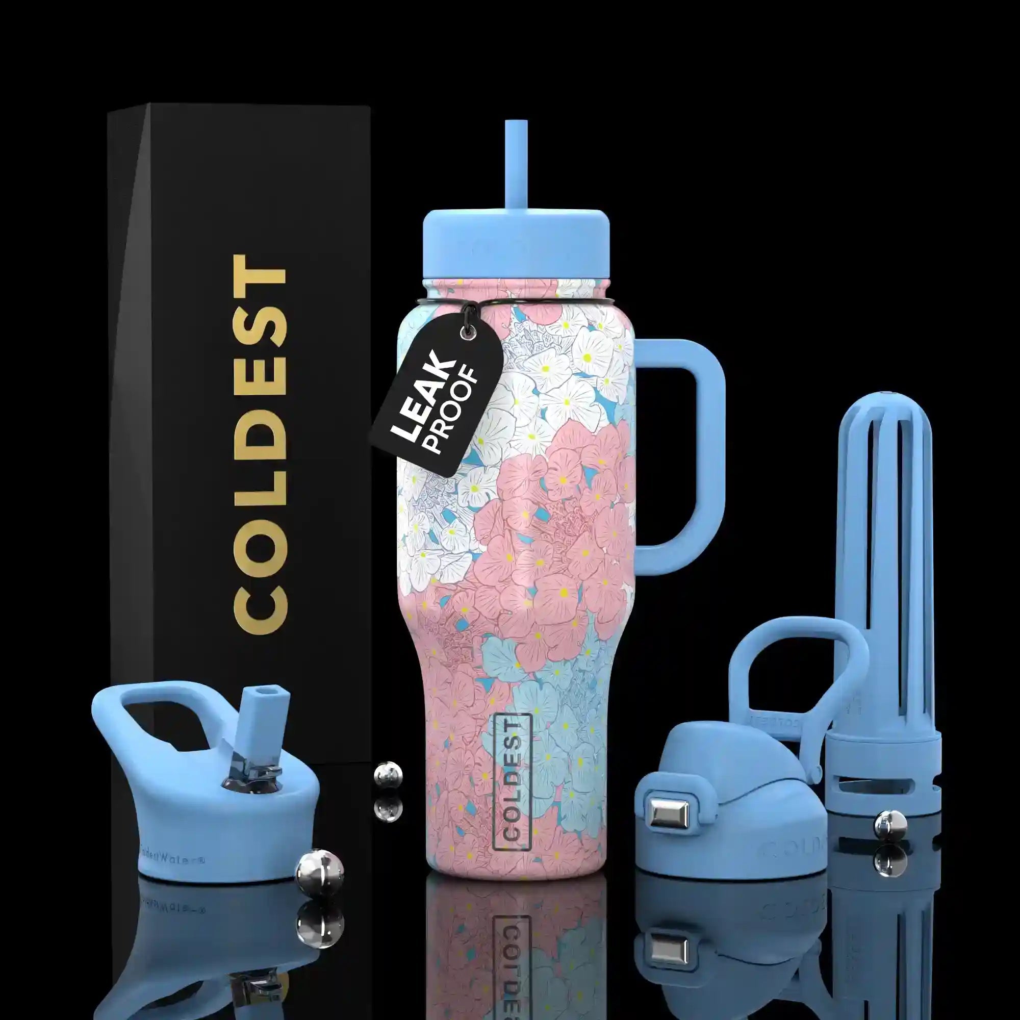 COLDEST 36oz Limitless Ultra V8 Hydration Bottle