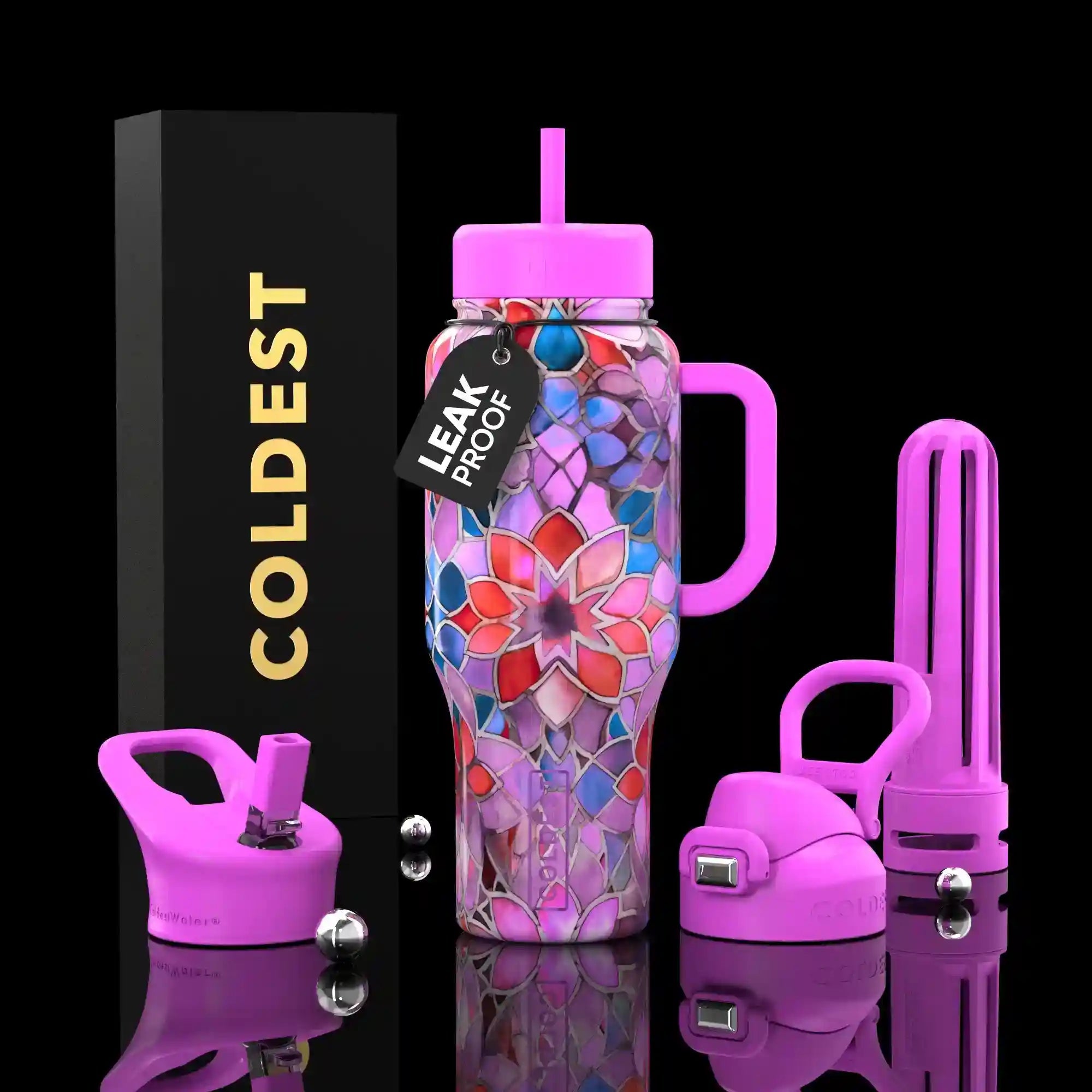 COLDEST 36oz Limitless Ultra V8 Hydration Bottle