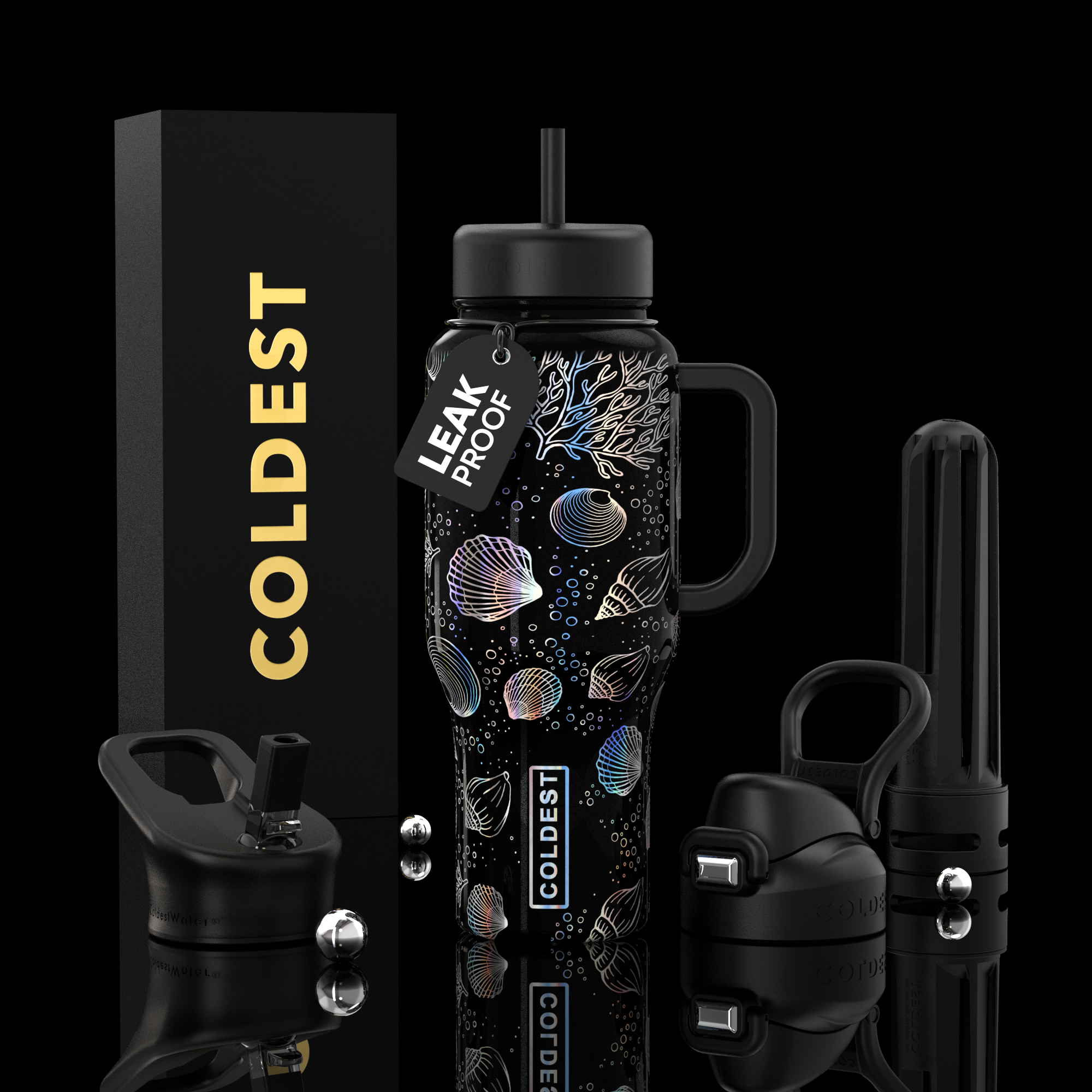 COLDEST 36oz Limitless Ultra V8 Hydration Bottle