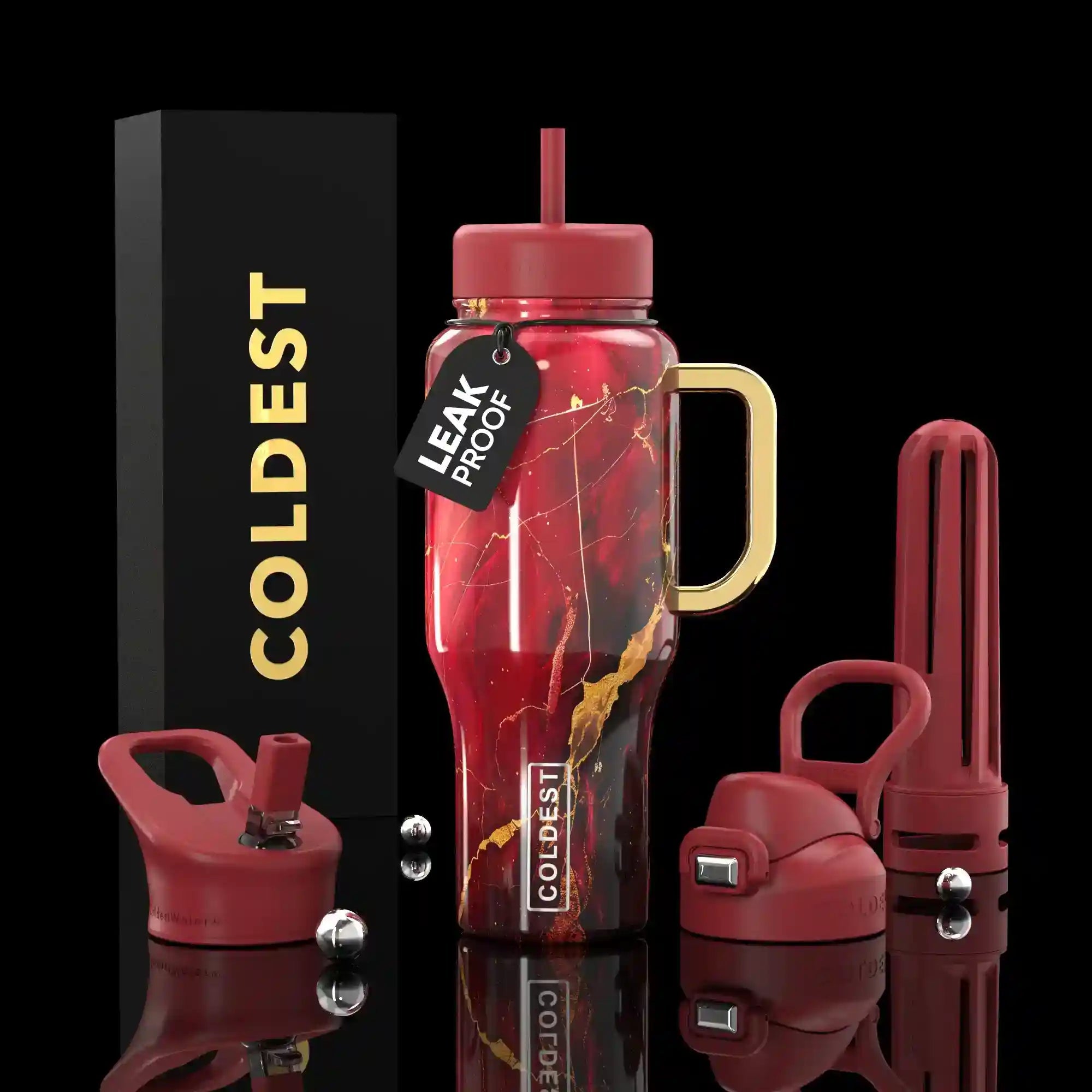 COLDEST 36oz Limitless Ultra V8 Hydration Bottle