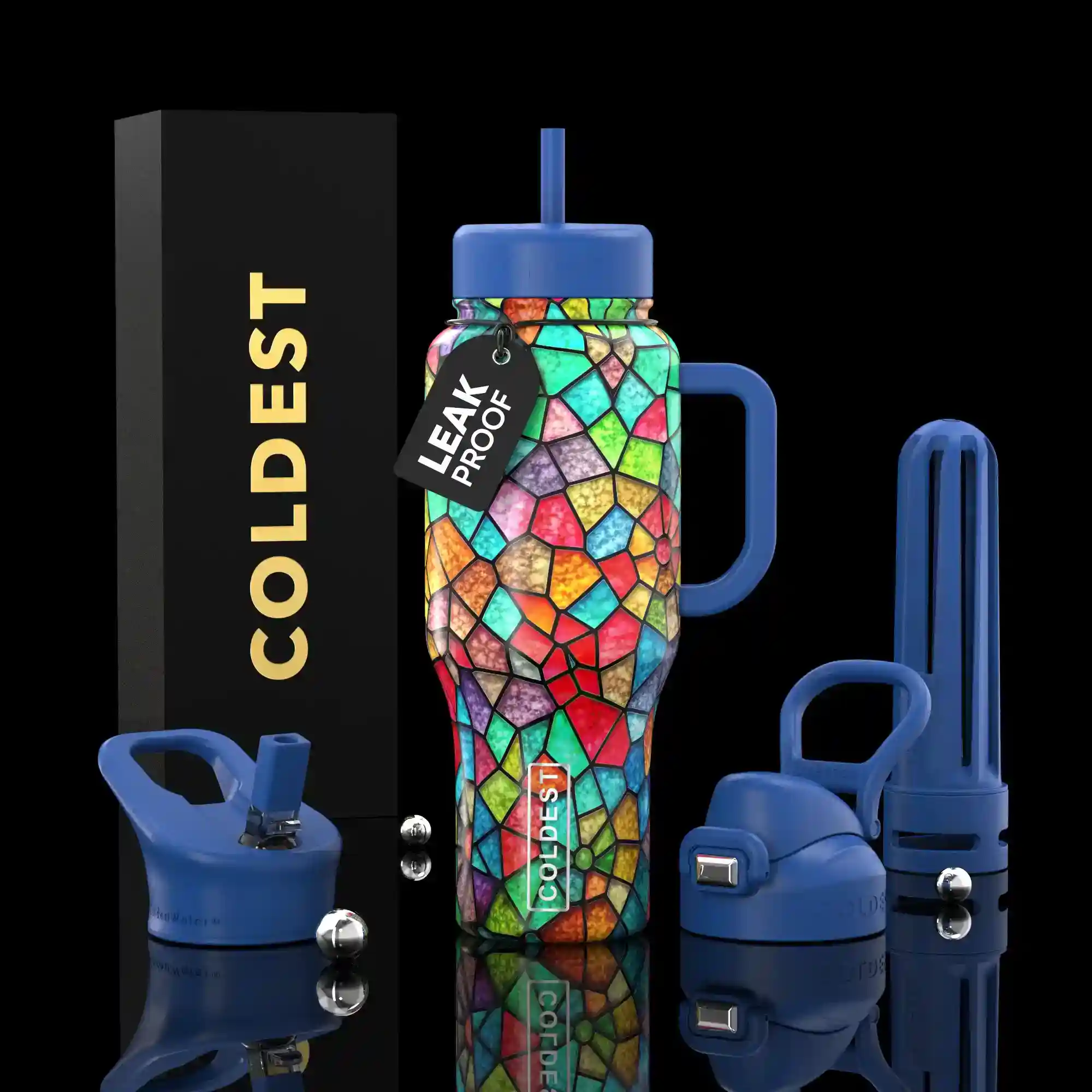 COLDEST 36oz Limitless Ultra V8 Hydration Bottle