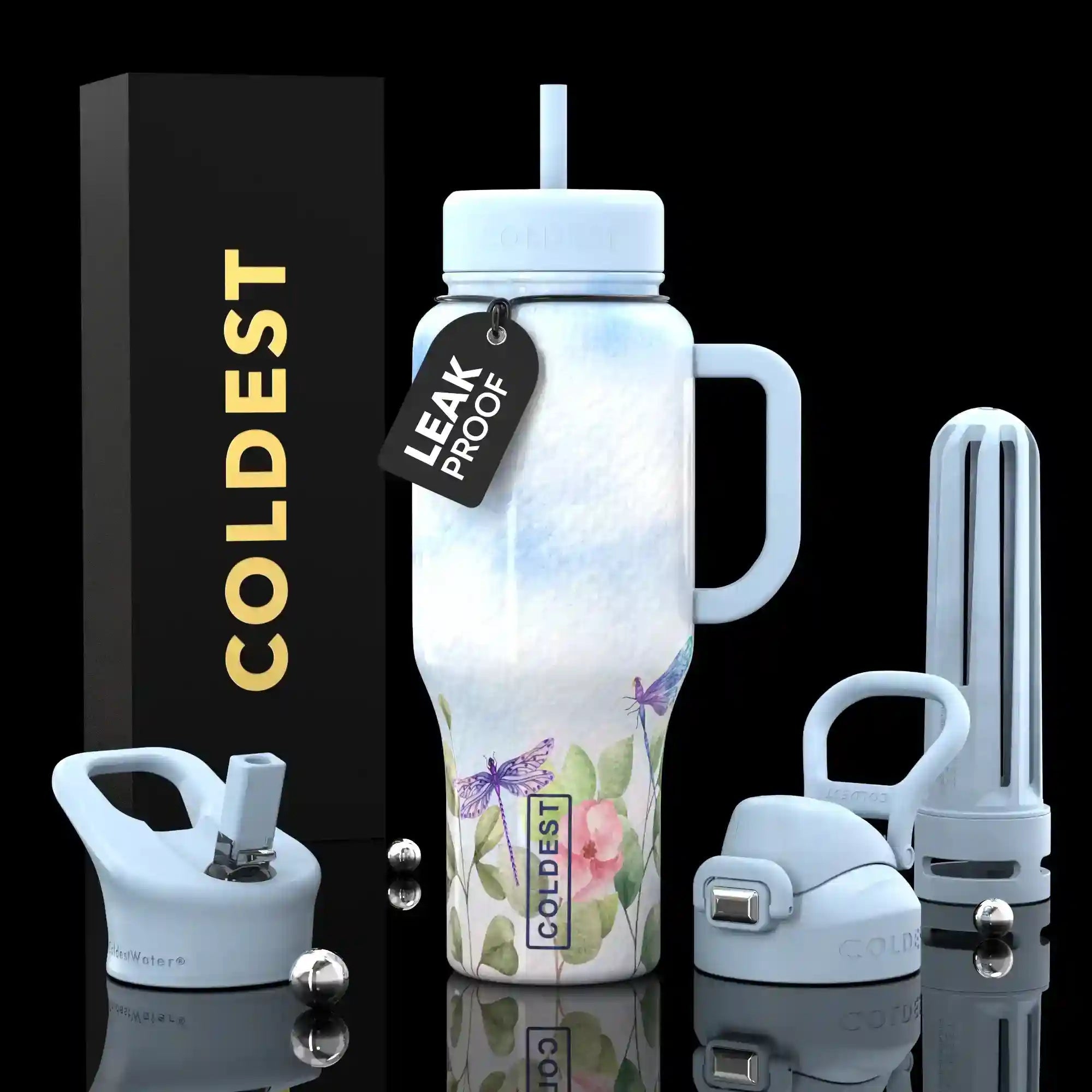 COLDEST 36oz Limitless Ultra V8 Hydration Bottle