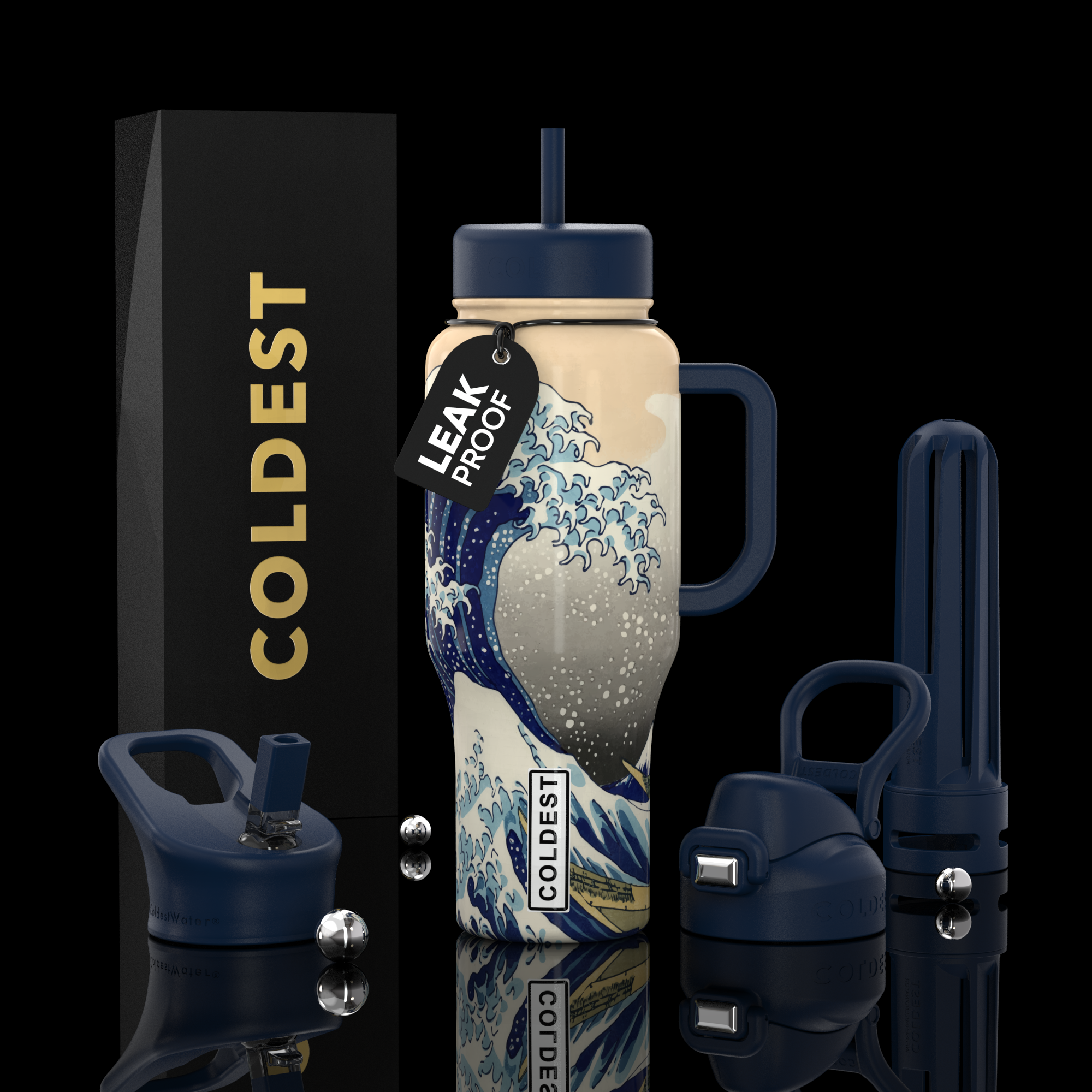 COLDEST 36oz Limitless Ultra V8 Hydration Bottle