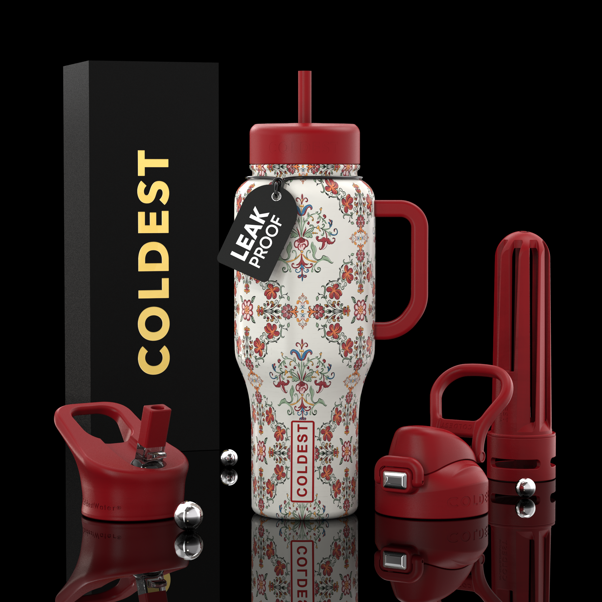 COLDEST 36oz Limitless Ultra V8 Hydration Bottle