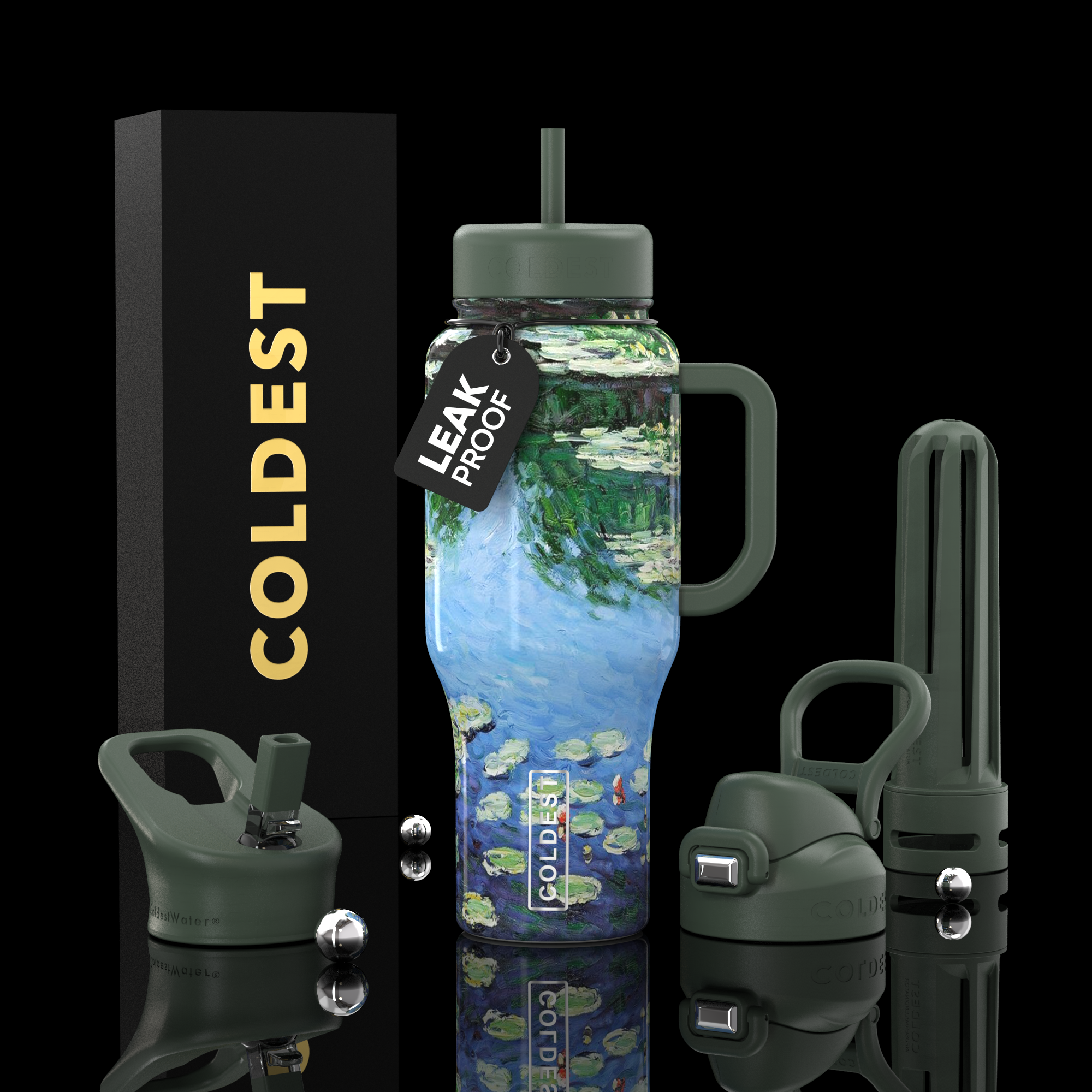 COLDEST 36oz Limitless Ultra V8 Hydration Bottle