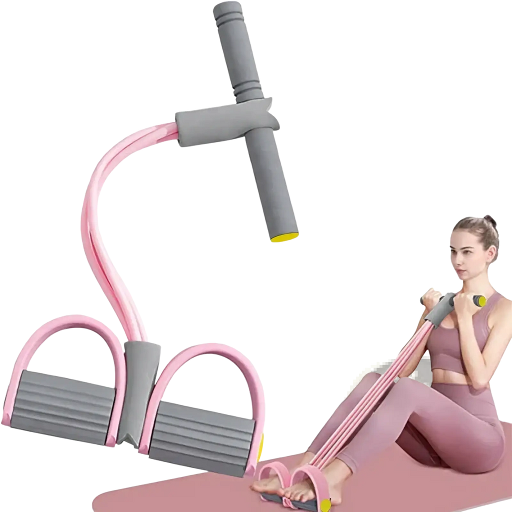 4-tube Resistance Band Pedal Puller Fitness Equipment
