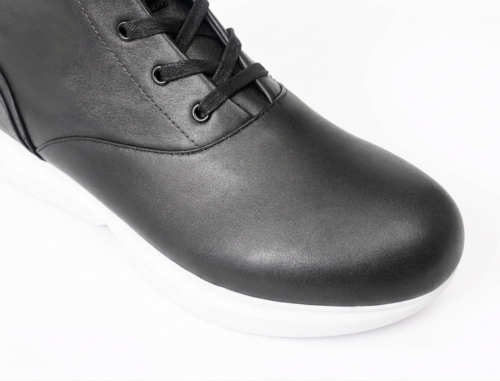 Black & White WOA Dress Sneaker