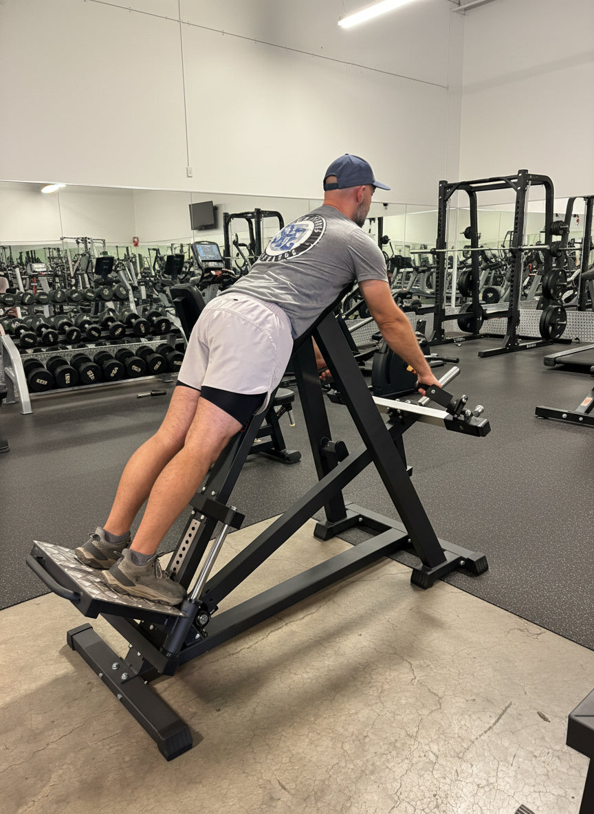 Plate Loaded Chest Supported Adjustable T-Bar Row Machine (New)