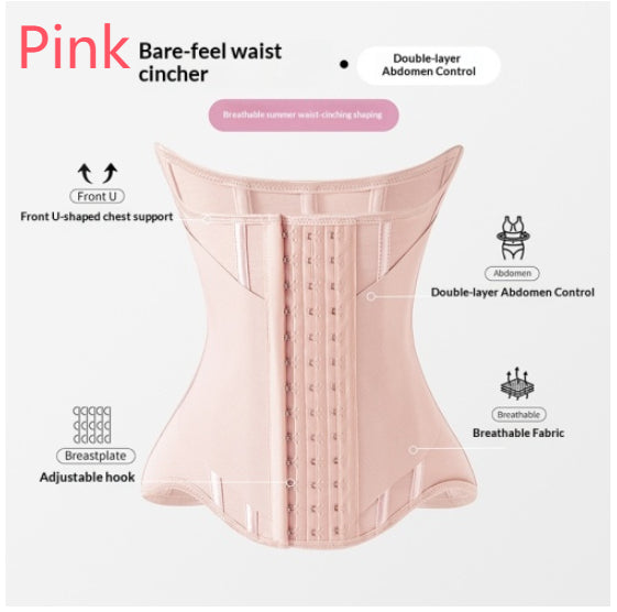 Waist Trainer Corset, Breathable, Enhanced