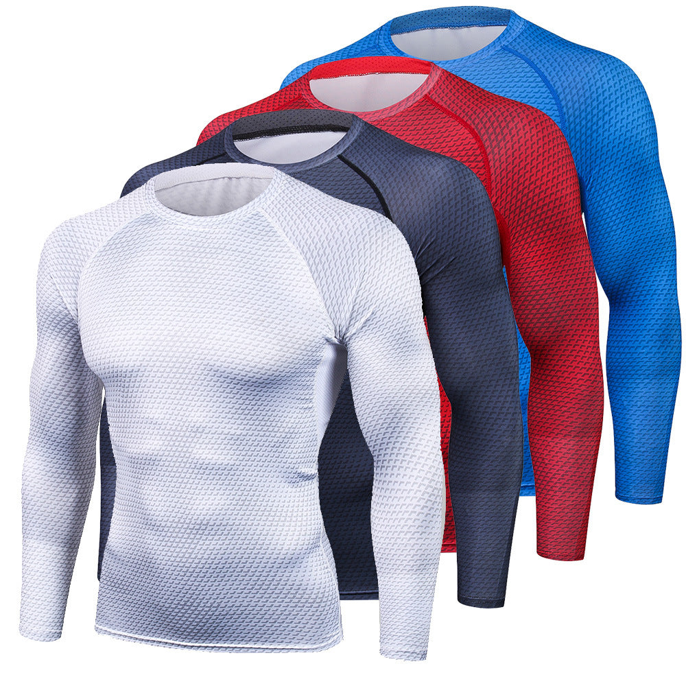 Long Sleeve Breathable Quick-Drying Fitness Training Clothes