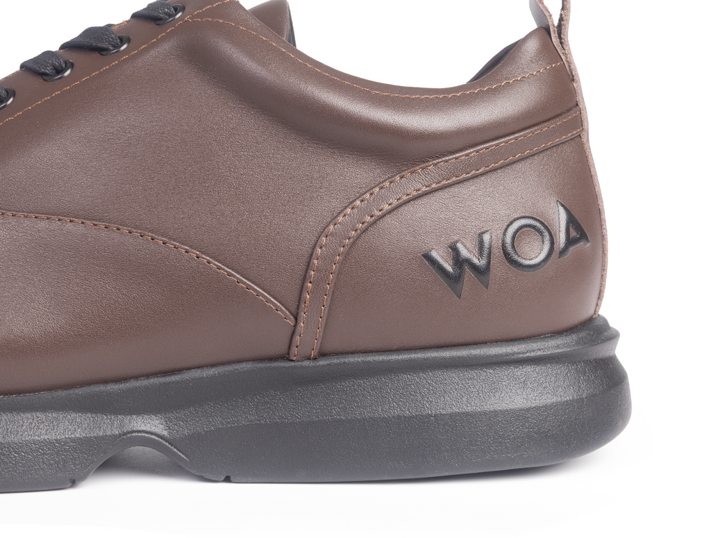 Brown & Black WOA Dress Sneaker