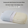 Cake Natural Latex Pillow – Pressure-Free Rebound Neck Support in 3 Colors
