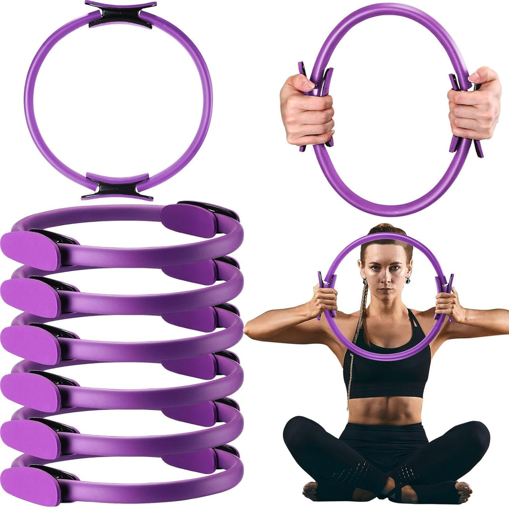 11.81-Inch Pilates Ring – Lightweight Flexible Magic Circle