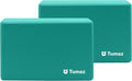 Non-Slip Yoga Blocks，High-Density EVA Foam 2 Pack for Yoga & Pilates