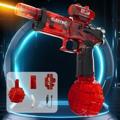 Fire Rat Electric Water Pistol Cool Light Fully Automatic Water Spray Gun