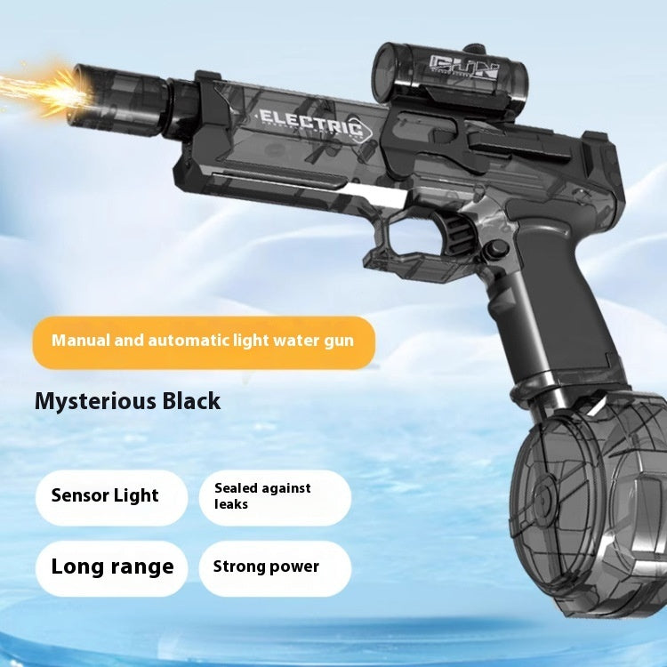 Fire Rat Electric Water Pistol Cool Light Fully Automatic Water Spray Gun