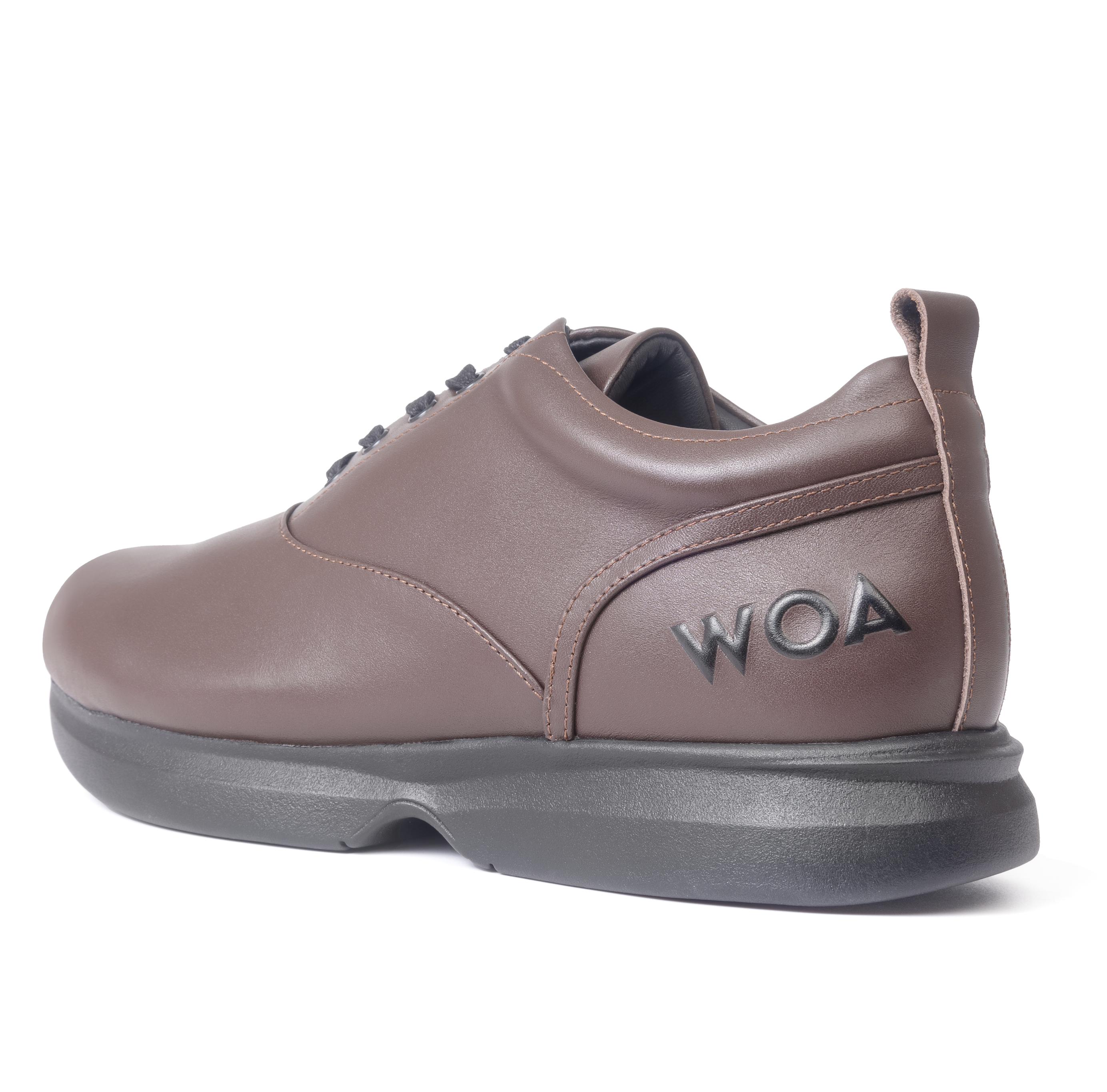 Brown & Black WOA Dress Sneaker