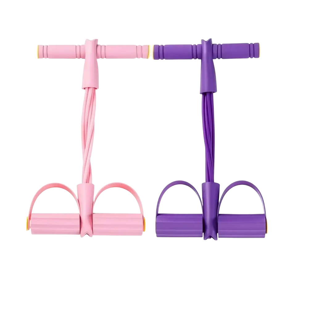 6-tube Pedal Resistance Band Fitness Equipment