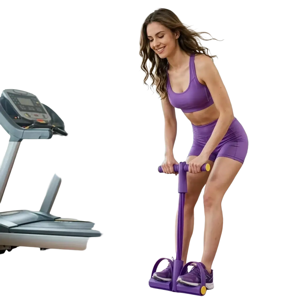 6-tube Pedal Resistance Band Fitness Equipment
