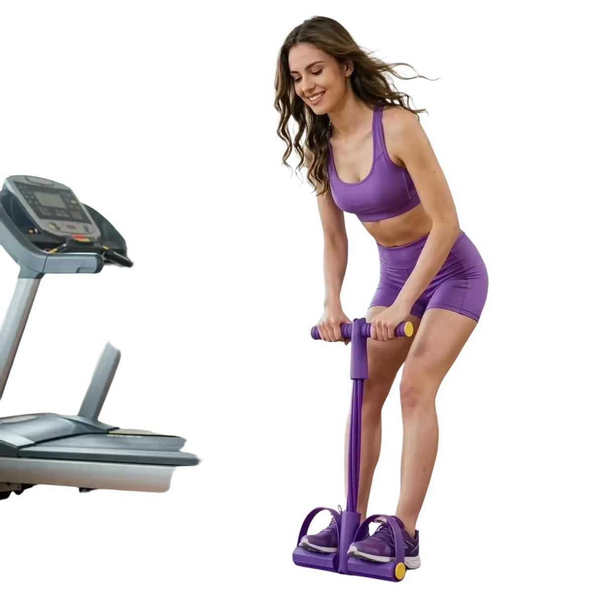 6-tube Pedal Resistance Band Fitness Equipment