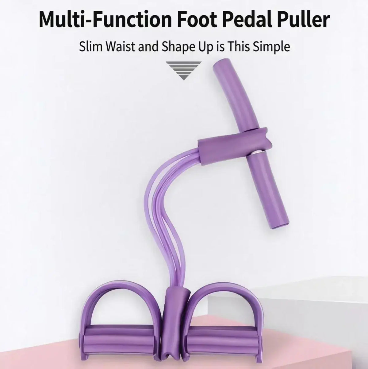 6-tube Pedal Resistance Band Fitness Equipment