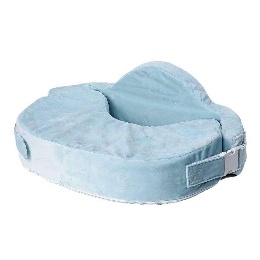 Velvet Wrap-Around Nursing & Breastfeeding Pillow – Multifunctional, 3 Colors, 0–6 Months