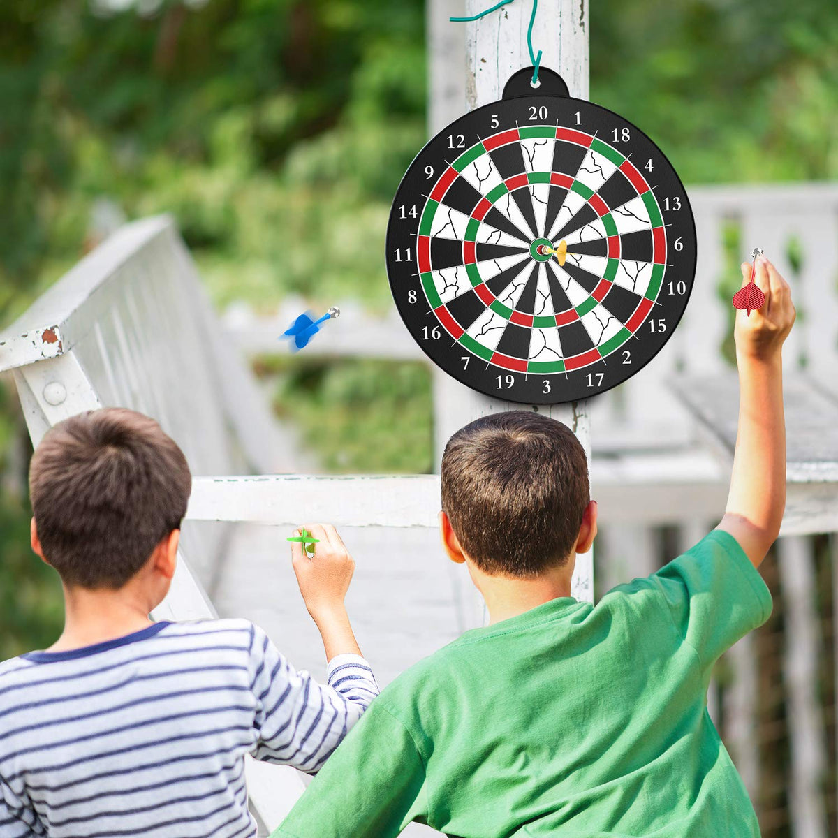 Magnetic Dart Board, 12pcs, Safe Indoor