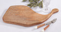 Fennco Styles Mango Wood Organic Shape Chopping Boards - Natural Kitchen Serving Board for Meat, Cheese, Bread, Dry Fruit, Appetizer, Home and Holidays Décor