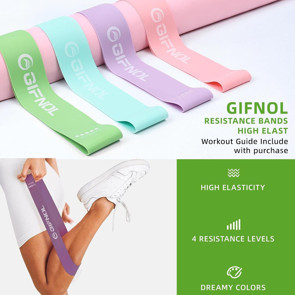 Pilates Ring & Ball Set – 2 Rings, 2 Exercise Balls & 5 Bands