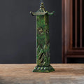 Vertical Deer Incense Burner – Antique‑Style Sandalwood Holder