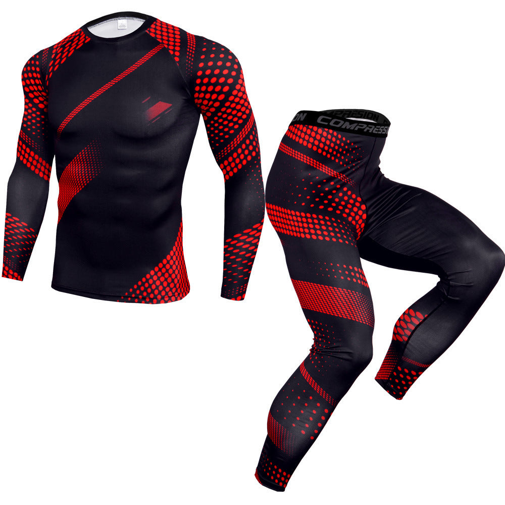 Outdoor Fitness Sports Men's Quick-Drying Pants Shirt