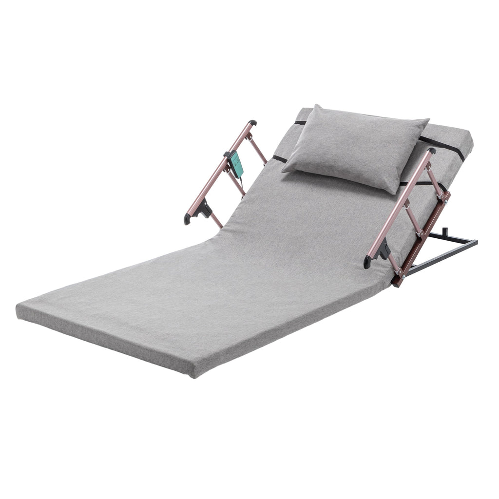 Bed Backrest Electric Adjustable 68 Degree Safety Rails Remote 300 LB 74 In
