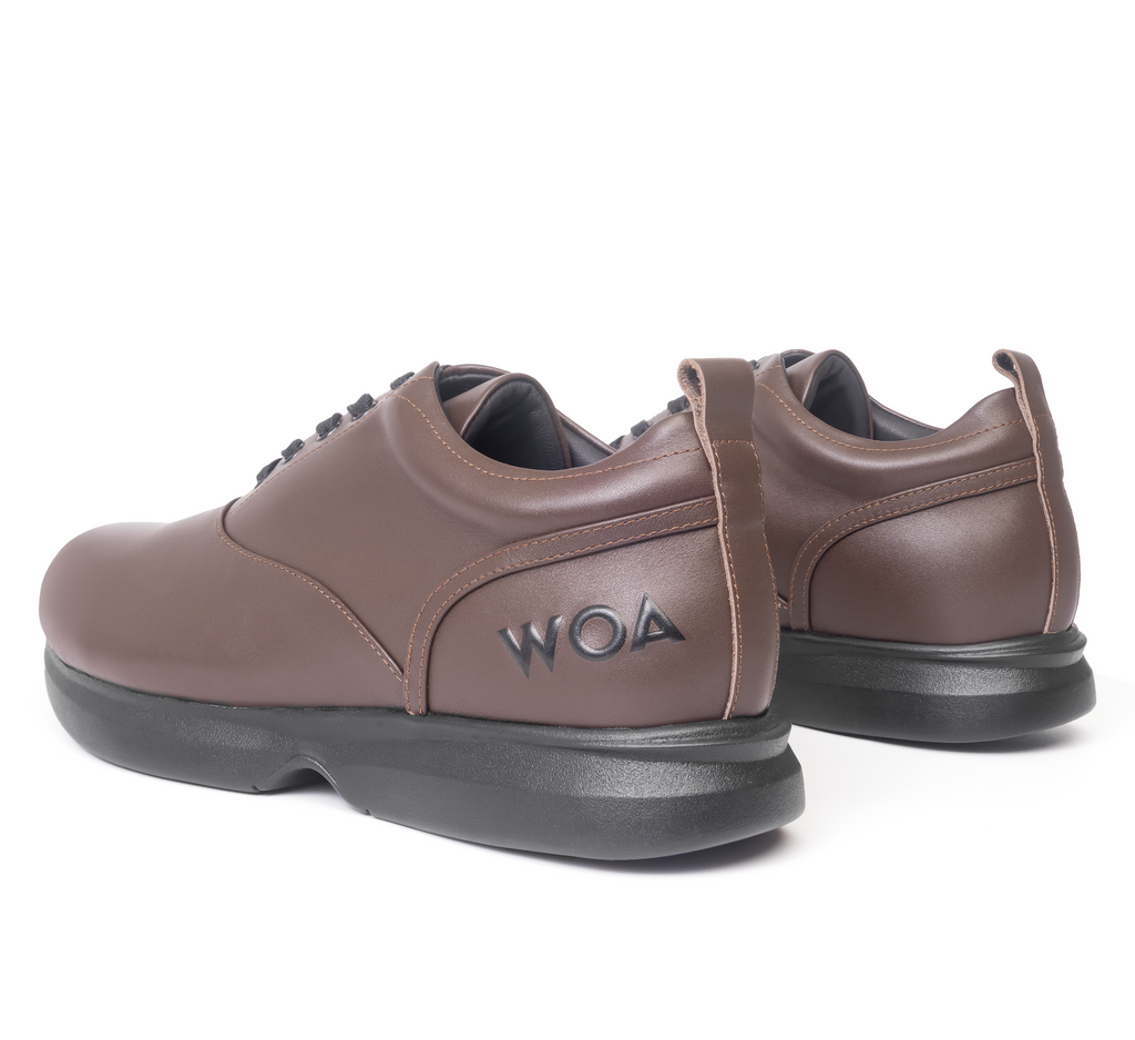 Brown & Black WOA Dress Sneaker