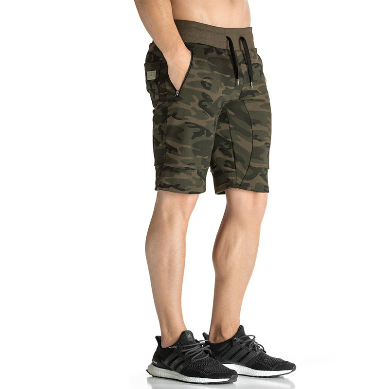 Men's Camouflage Shorts - Fitness Breathable Outdoors Training