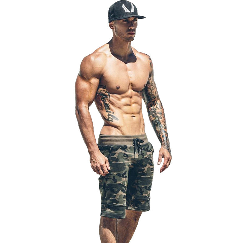 Men's Camouflage Shorts - Fitness Breathable Outdoors Training