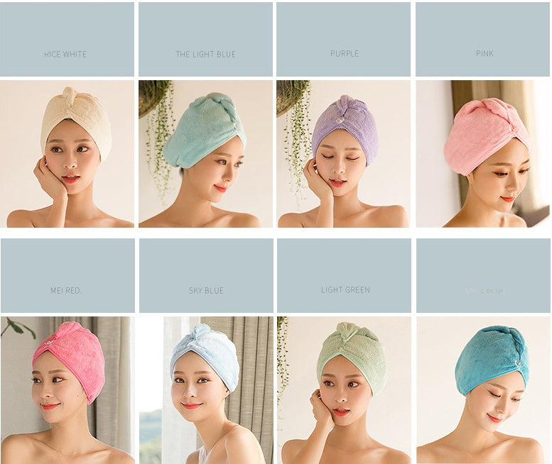 Women's Absorbent Dry Hair Towel