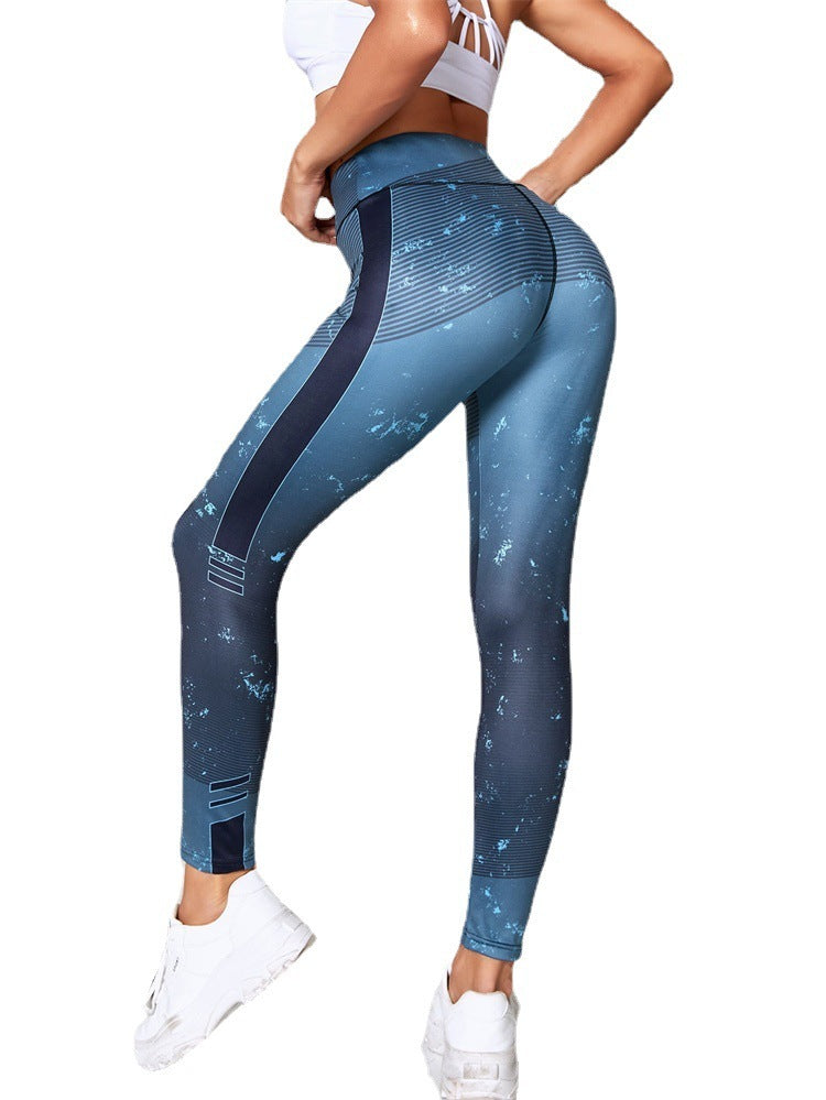 Plus Size High-Waist Compression Yoga Leggings with Pockets